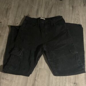 High-rise Cargo Pants